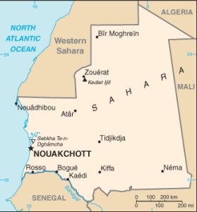 Mauritania-CIA_WFB_Map