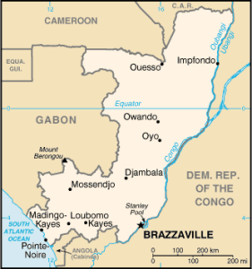 Congo Republic Cf-map